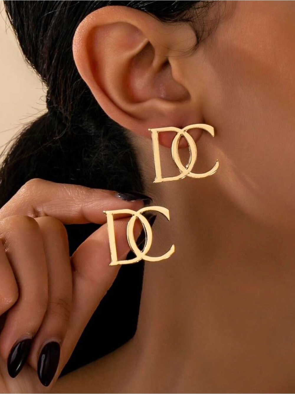 Gold Stud Earrings - Women Jewelry